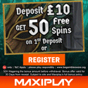 Maxiplay Casino Free Spins No Deposit
